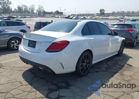 2019 Mercedes-Benz C 300 из США, поврежденный, VIN 55SWF8DB3KU291339